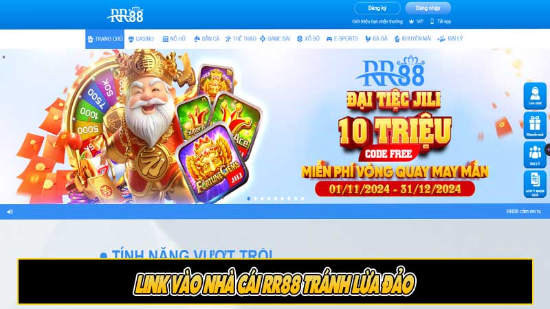 Link vào nhà cái RR88 tránh lừa đảo